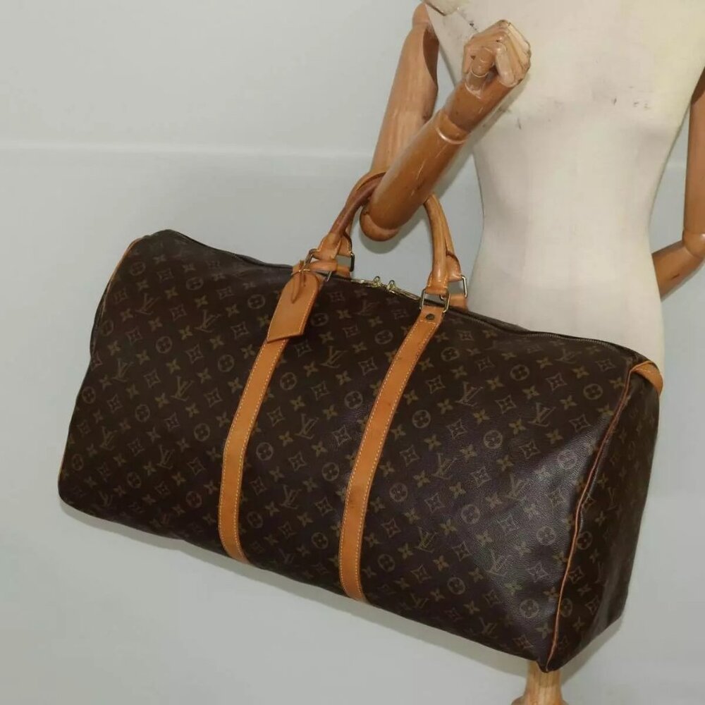 LOUIS VUITTON Monogram Keepall 60 Boston Bag - Picture 4 of 16
